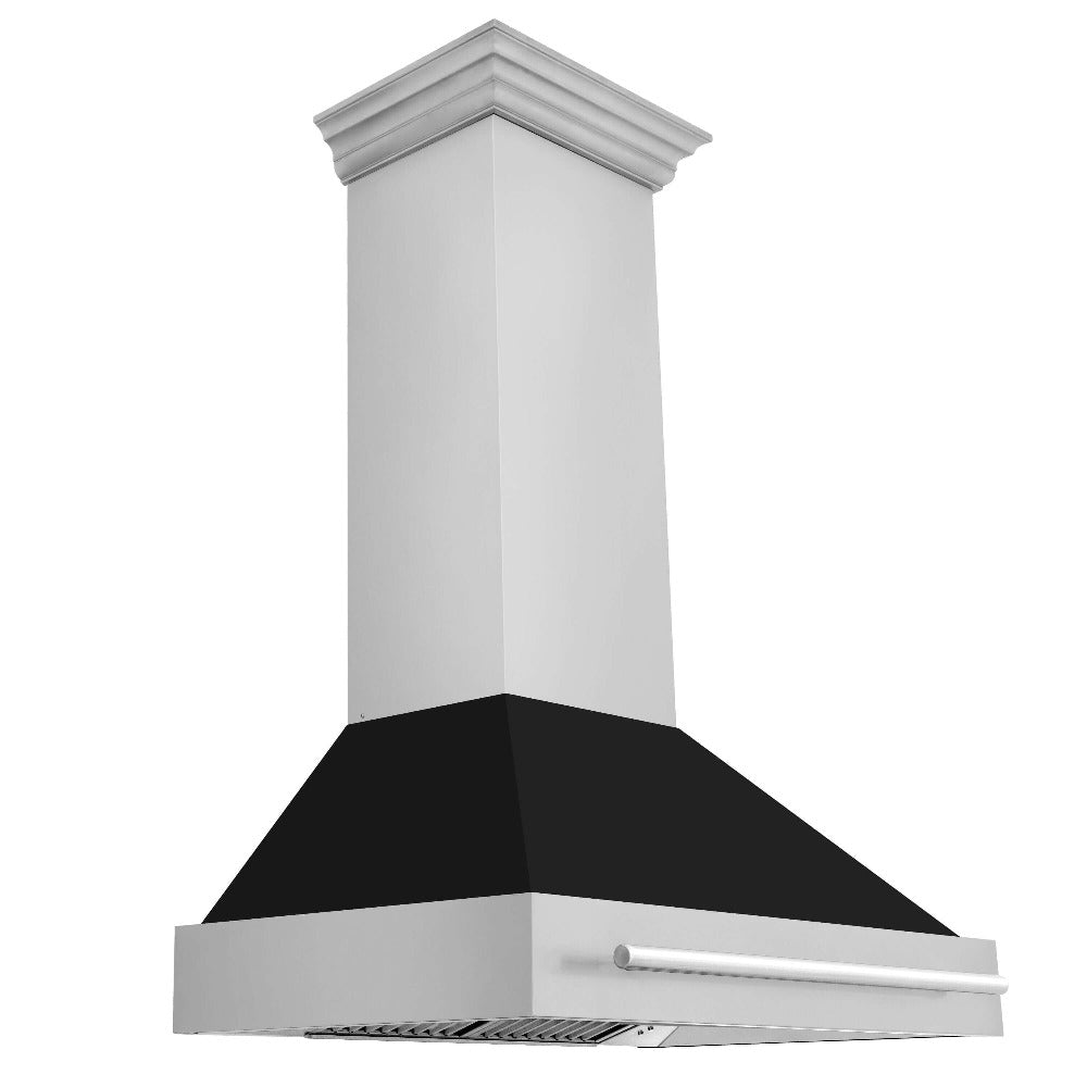 36" Stainless Steel Range Hood Stainless Steel Handle (8654STX-36) Matte 8654STXBLM36