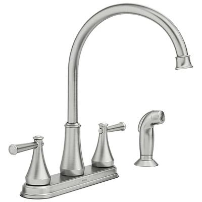 Stevie Two-handle High Arc Kitchen Faucet 87292SRS