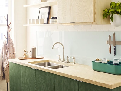 Stevie Two-handle High Arc Kitchen Faucet 87292SRS