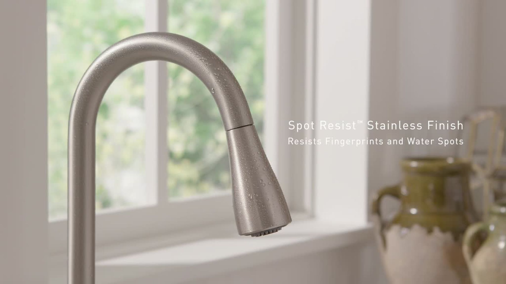 Lucira One-handle High Arc Pulldown Kitchen Faucet 87699SRS