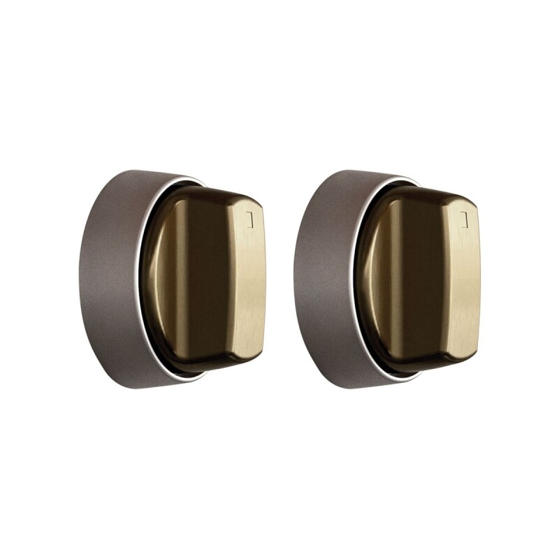 30" M Series Professional Built-In Oven Brushed Brass Knob Kit 9056340