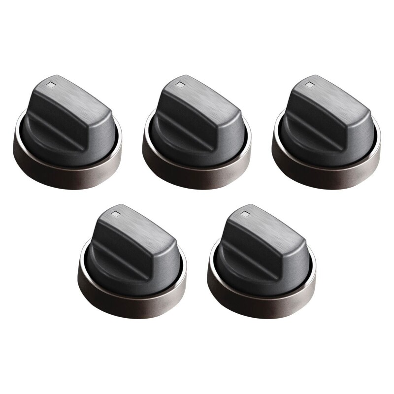 36" Professional Gas Cooktop Brushed Gray Knob Kit 9056369