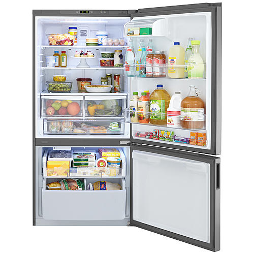 24.1 cu. ft. Bottom-Freezer Refrigerator Stainless Steel A028093614