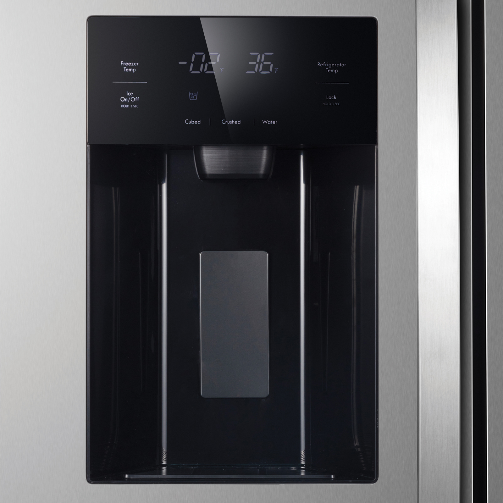 20 cu. ft. Side-by-Side Refrigerator Fingerprint-Resistant Stainless Steel A123384796