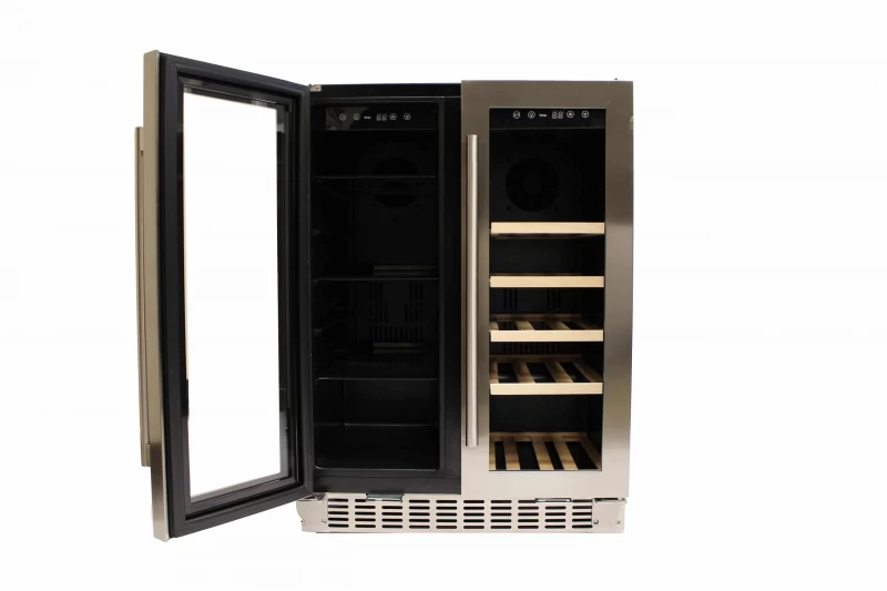 24" DUAL ZONE BEVERAGE / WINE CENTER A124DZS