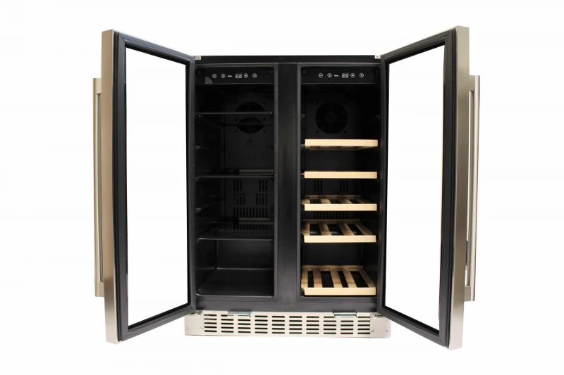 24" DUAL ZONE BEVERAGE / WINE CENTER A124DZS