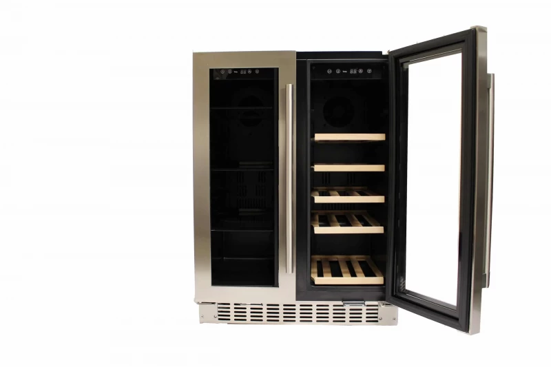24" DUAL ZONE BEVERAGE / WINE CENTER A124DZS