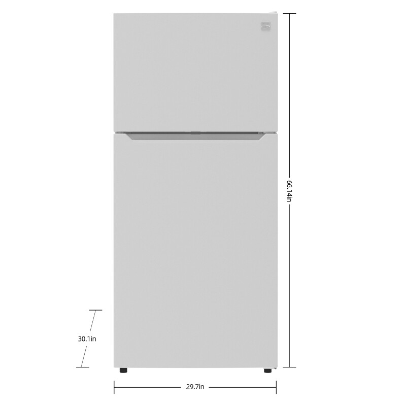 18.1 cu. ft. Top Freezer Refrigerator A125007636