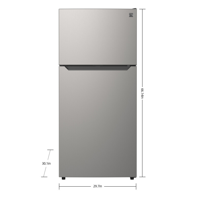 18.1 cu. ft. Top Freezer Refrigerator Fingerprint Resistant Metallic Steel A125007812