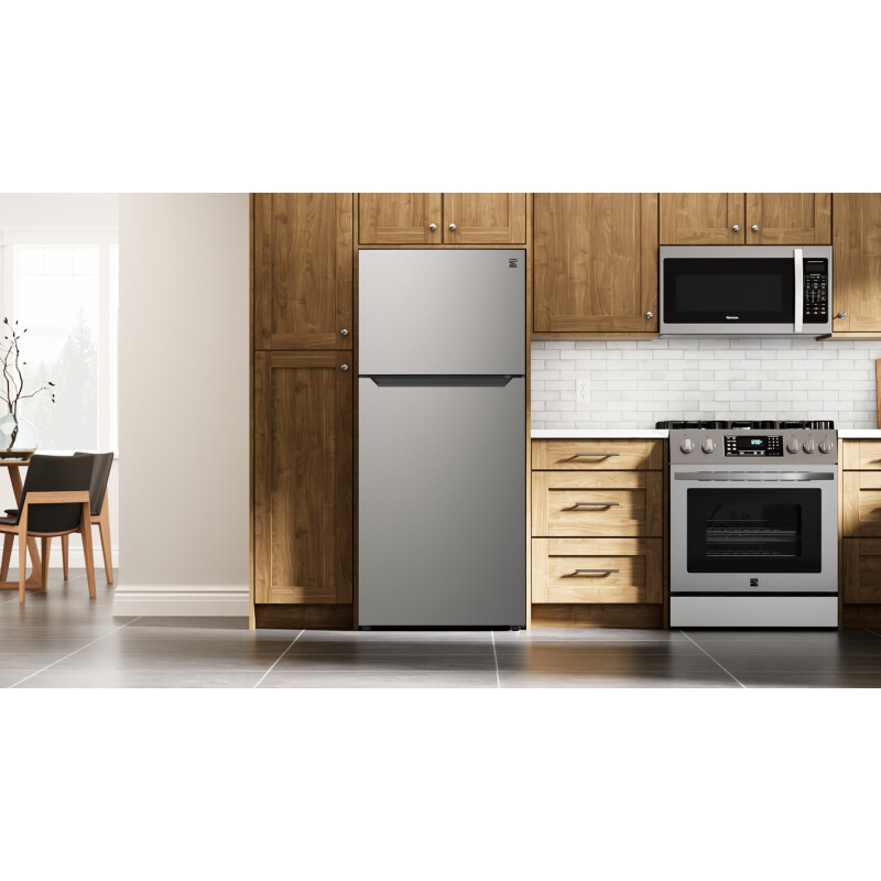 18.1 cu. ft. Top Freezer Refrigerator Fingerprint Resistant Metallic Steel A125007812