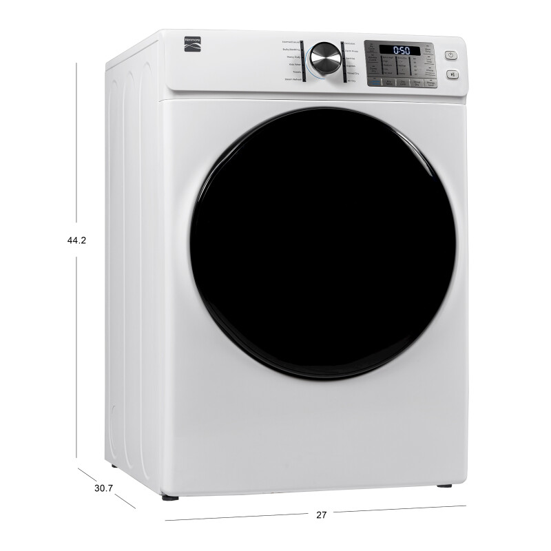 8.0 cu. ft. Electric Front-Load Dryer with Accela Steam Technology A126595080