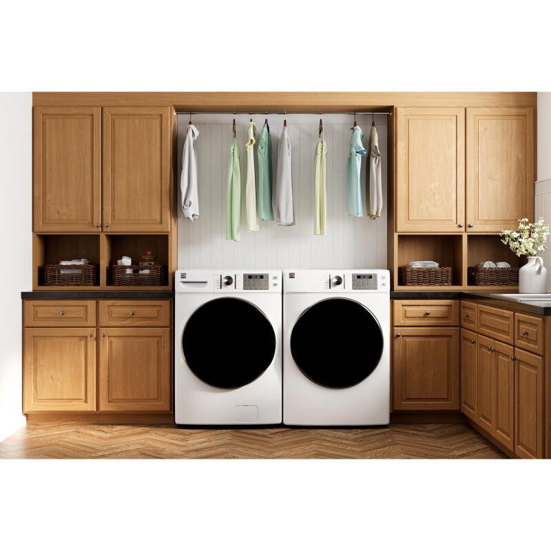 8.0 cu. ft. Electric Front-Load Dryer with Accela Steam Technology A126595080