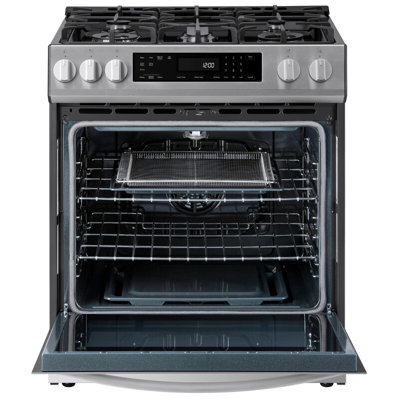 5.6 cu. ft. Front-Control Gas Range with 5 Burners, Convection, Air Fry, and Self-Clean A127344052