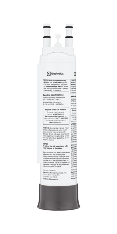 PureAdvantage Water Filter Bypass for PWF-1™ EPPWFU01 A15601105