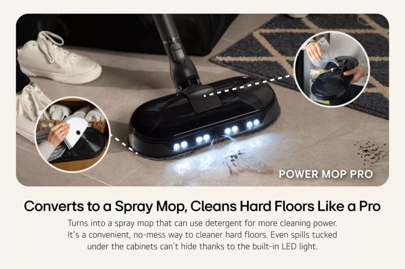 CordZero™ All in One Cordless Stick Vacuum with Auto Empty, Power Mop Pro & Dual Floor Max Nozzles (A949KTMS) A949KTMS