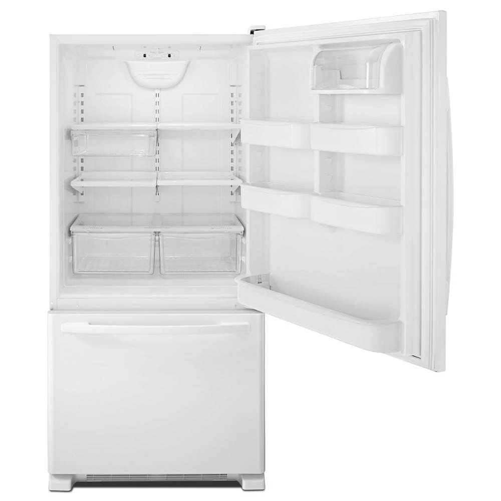 33-inch Wide Bottom-Freezer Refrigerator with EasyFreezer Pull-Out Drawer - 22 cu. ft. Capacity ABB2224BRW