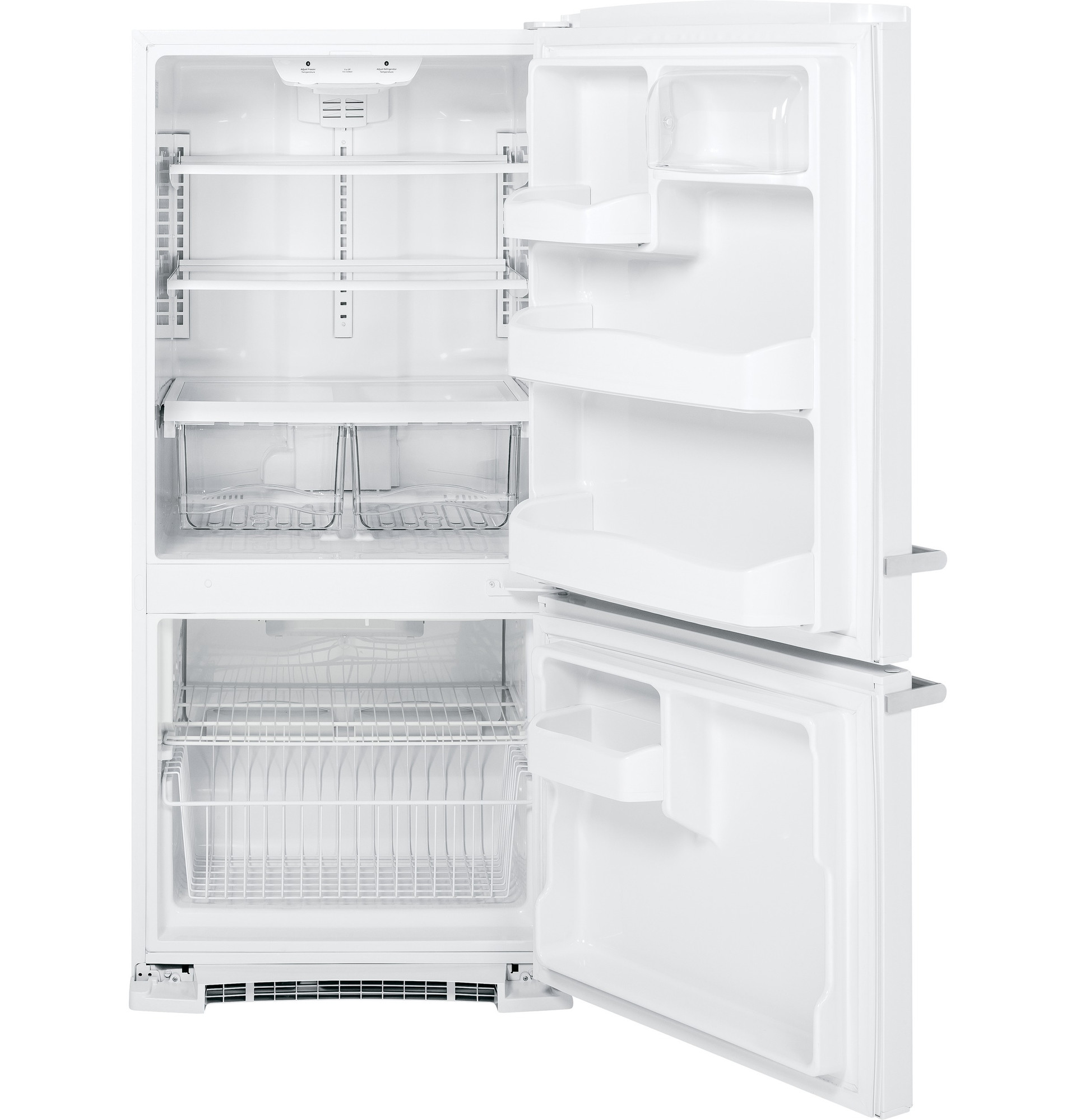 GE Artistry Series 20.3 Cu. Ft. Bottom-Freezer Refrigerator ABE20EGEWS