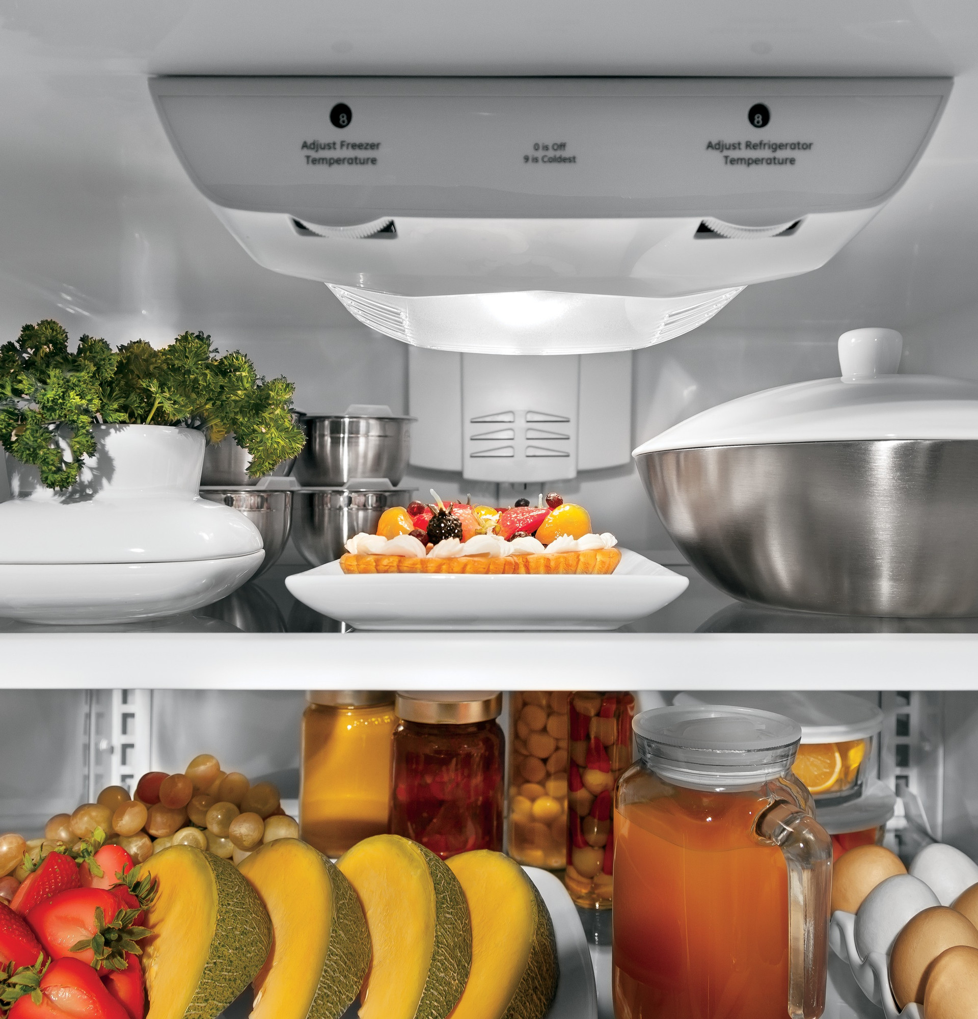 GE Artistry Series 20.3 Cu. Ft. Bottom-Freezer Refrigerator ABE20EGEWS