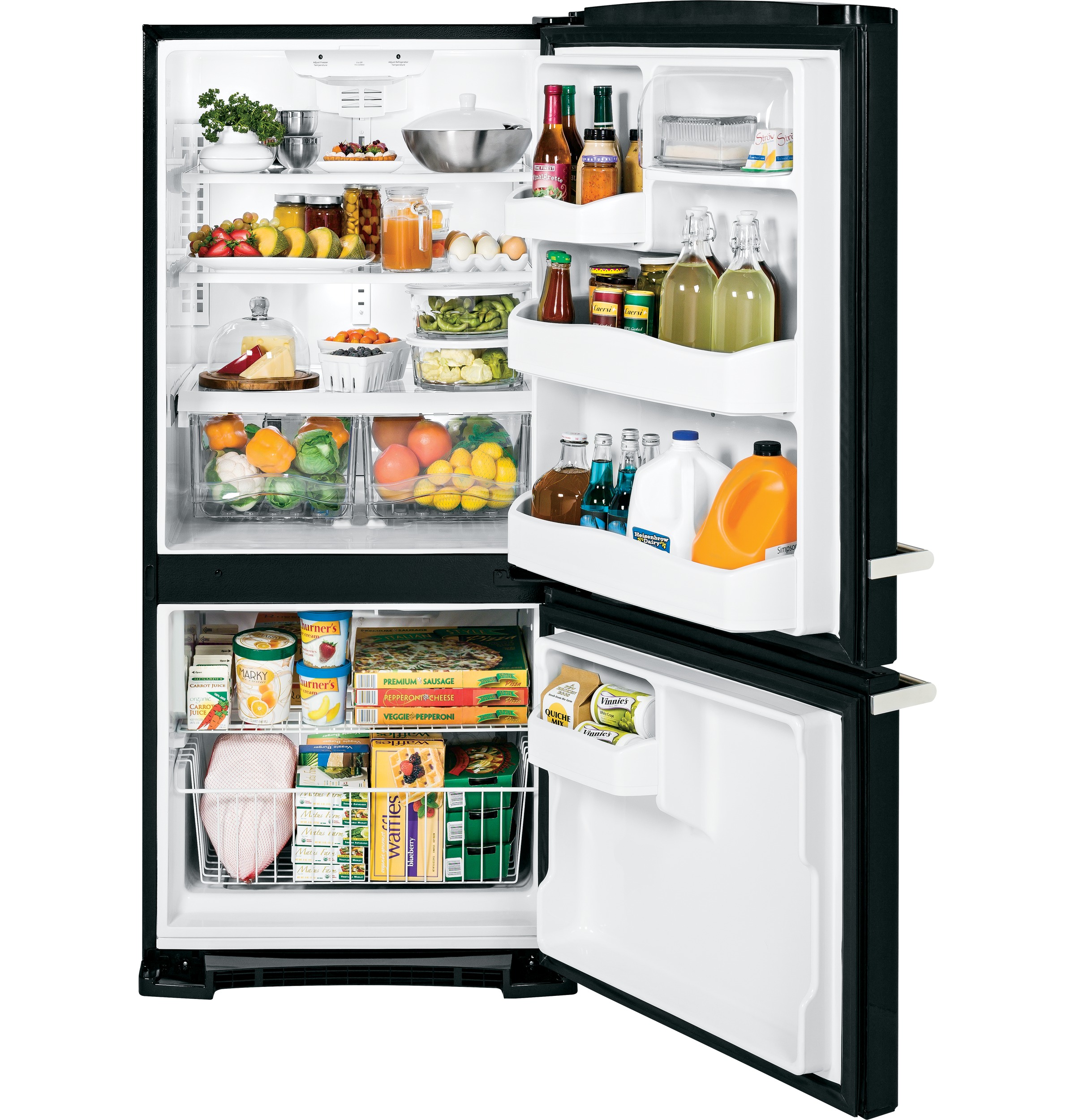 GE Artistry Series 20.3 Cu. Ft. Bottom Freezer Refrigerator ABE20EGHBS