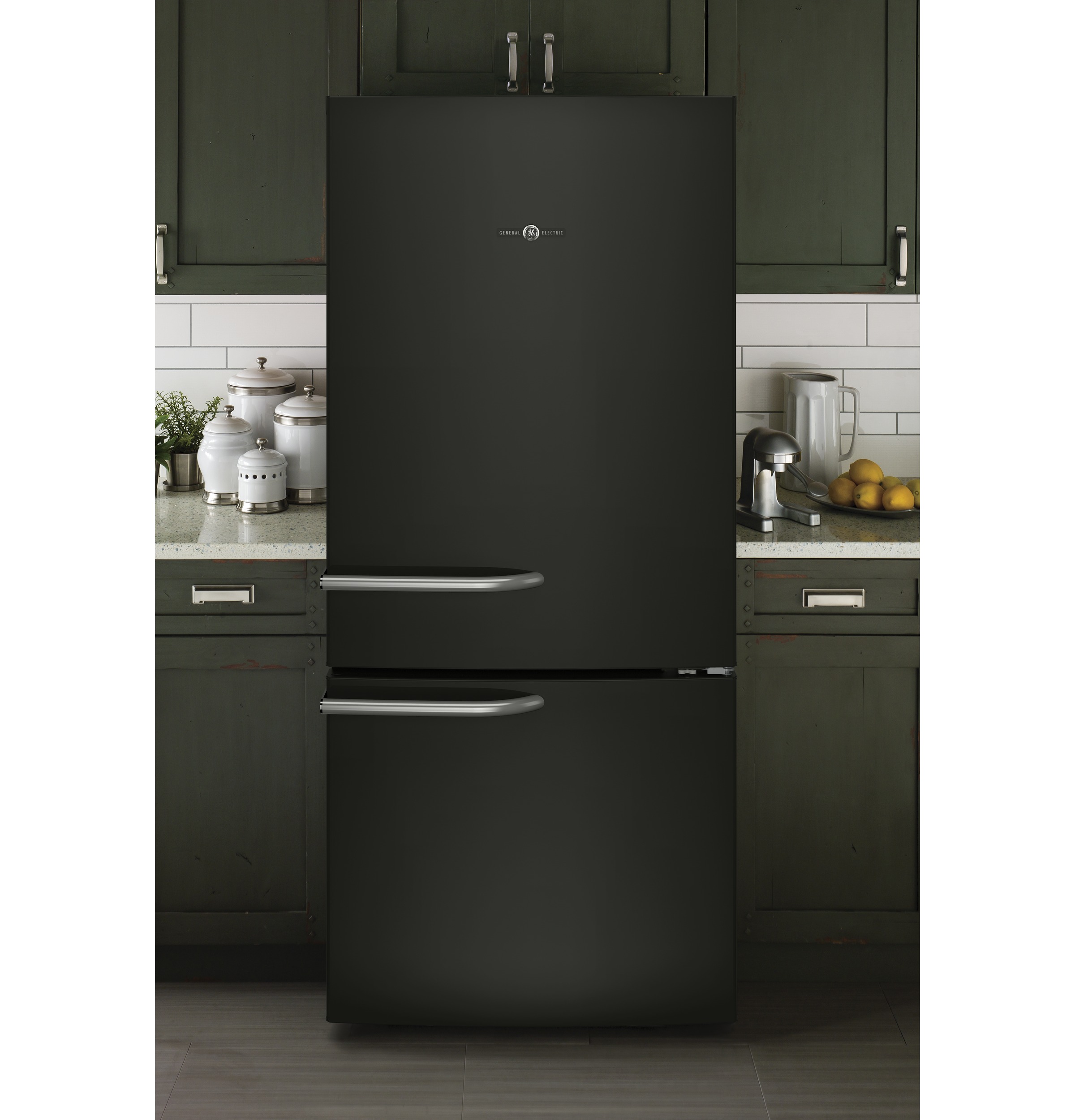 GE Artistry Series 21.0 Cu. Ft. Bottom Freezer Refrigerator ABE21DGKBS