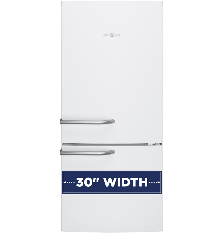 GE Artistry Series 21.0 Cu. Ft. Bottom Freezer Refrigerator White ABE21DGKWS Picture 1