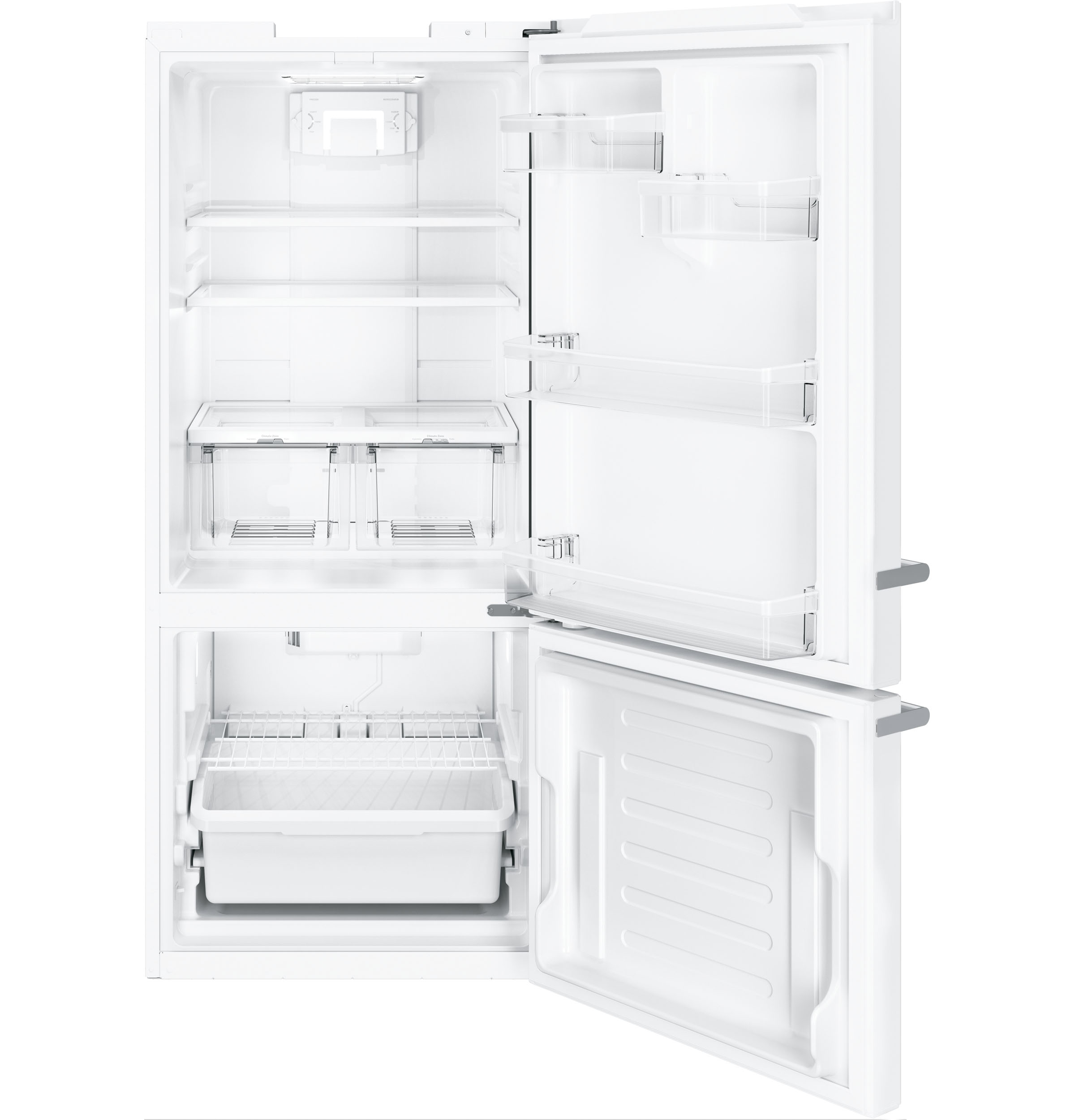 GE Artistry Series 21.0 Cu. Ft. Bottom Freezer Refrigerator ABE21DGKWS