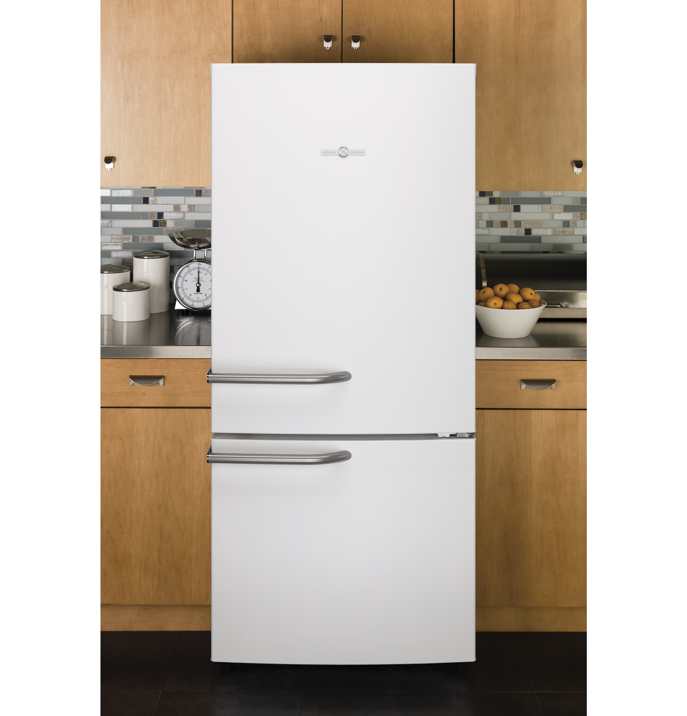 GE Artistry Series 21.0 Cu. Ft. Bottom Freezer Refrigerator ABE21DGKWS