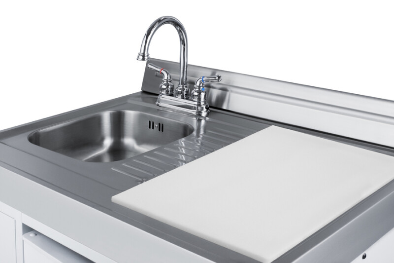 60" Wide All-in-One Kitchenette with Electric Coil Range ACK60COILW