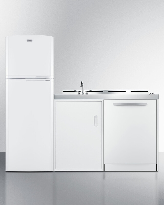 71" Wide All-In-One Kitchenette with Dishwasher ACKDW72