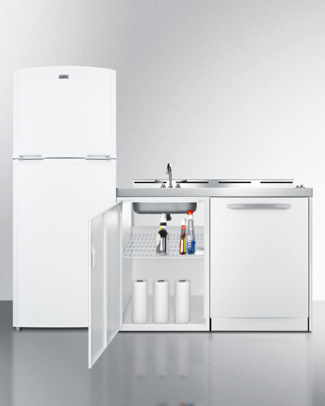 75" Wide All-In-One Kitchenette with Dishwasher ACKDW75