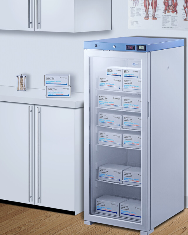 24" Wide Upright Medical Refrigerator, Certified to NSF/ANSI 456 Vaccine Storage Standard ACR1322GNSF456