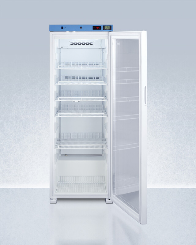 24" Wide Upright Medical Refrigerator, Certified to NSF/ANSI 456 Vaccine Storage Standard ACR1322GNSF456