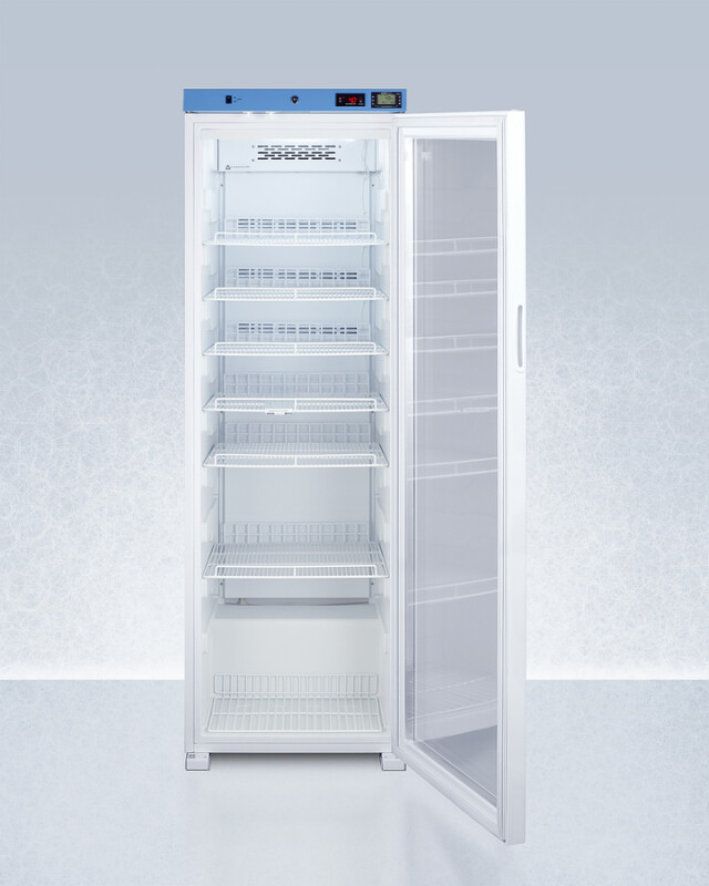24" Wide Upright Medical Refrigerator, Certified to NSF/ANSI 456 Vaccine Storage Standard ACR1602GNSF456