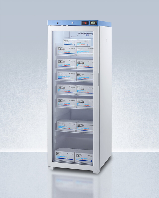 24" Wide Upright Medical Refrigerator, Certified to NSF/ANSI 456 Vaccine Storage Standard ACR1602GNSF456
