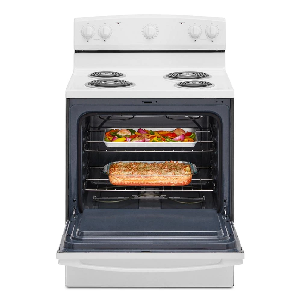 30-inch Electric Range with Easy-Clean Glass Door ACR4203MNW