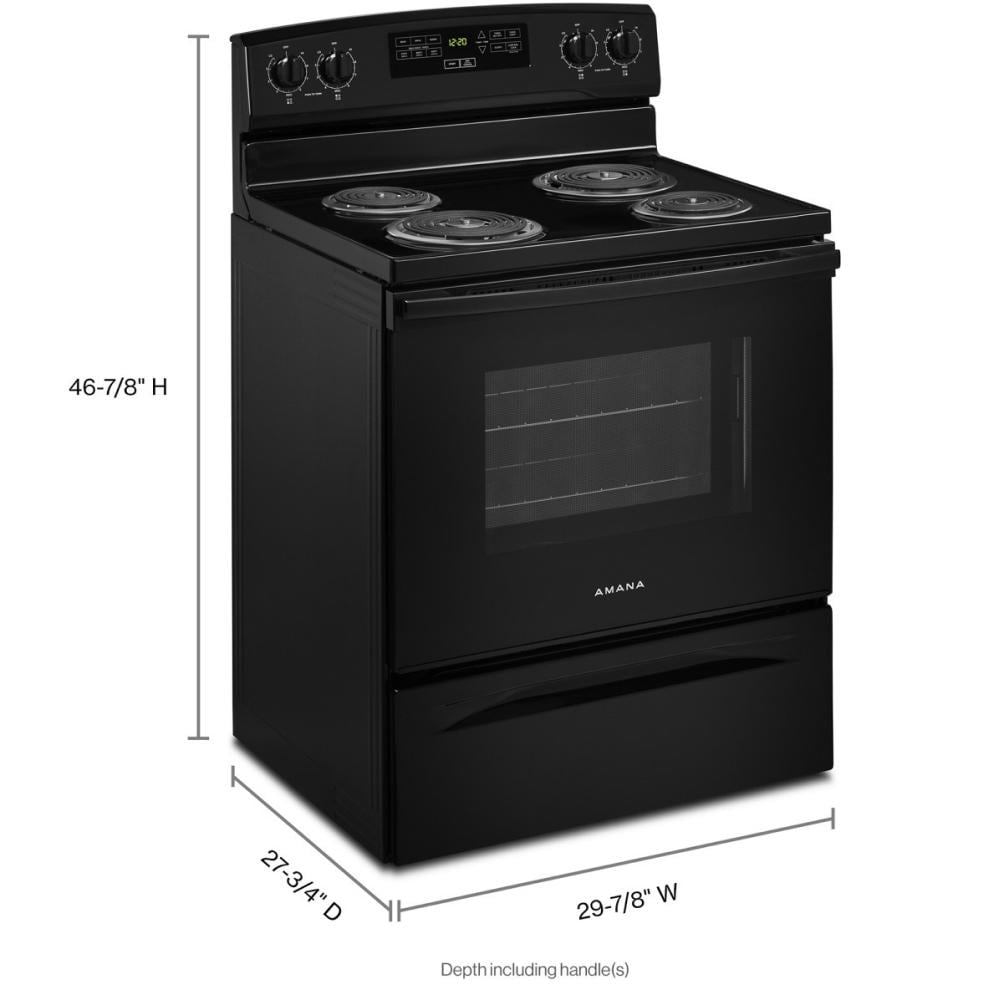 30-inch  Electric Range with Bake Assist Temps ACR4303MFB