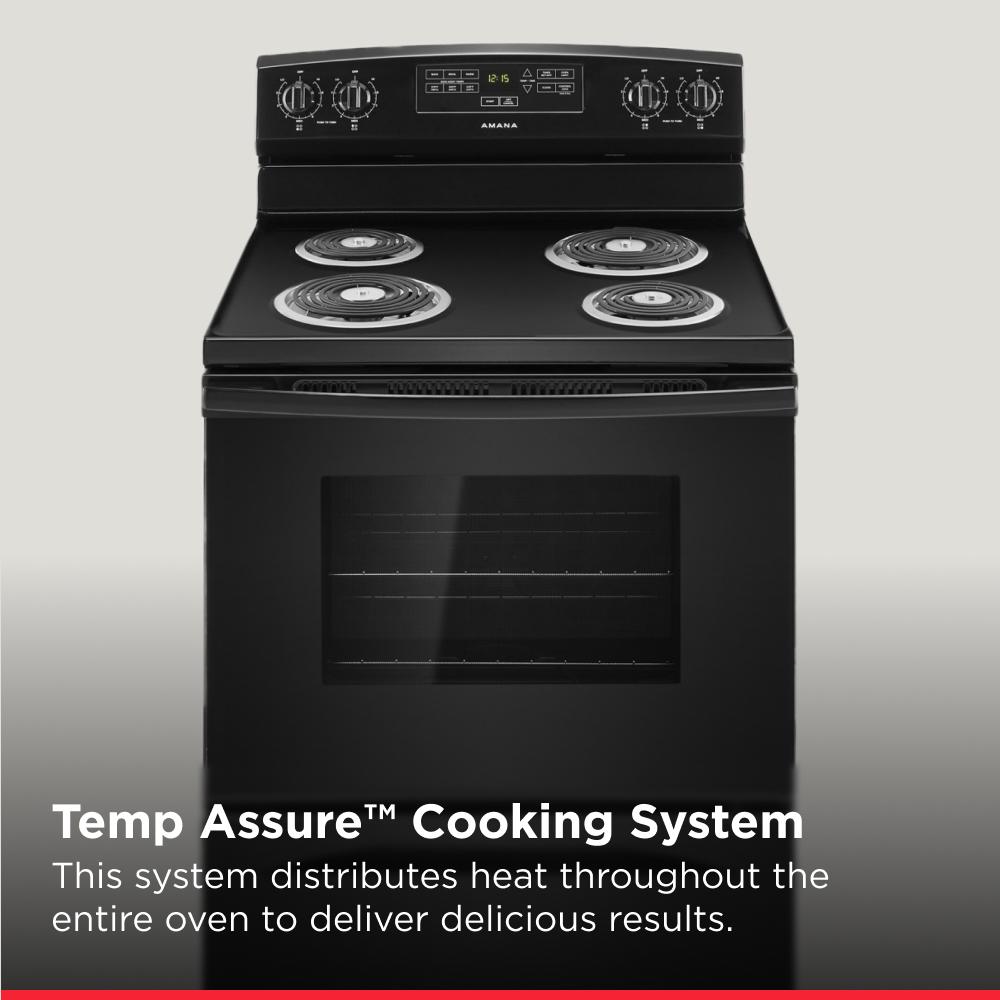 30-inch  Electric Range with Bake Assist Temps ACR4303MFB