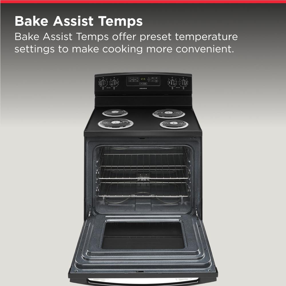 30-inch  Electric Range with Bake Assist Temps ACR4303MFB