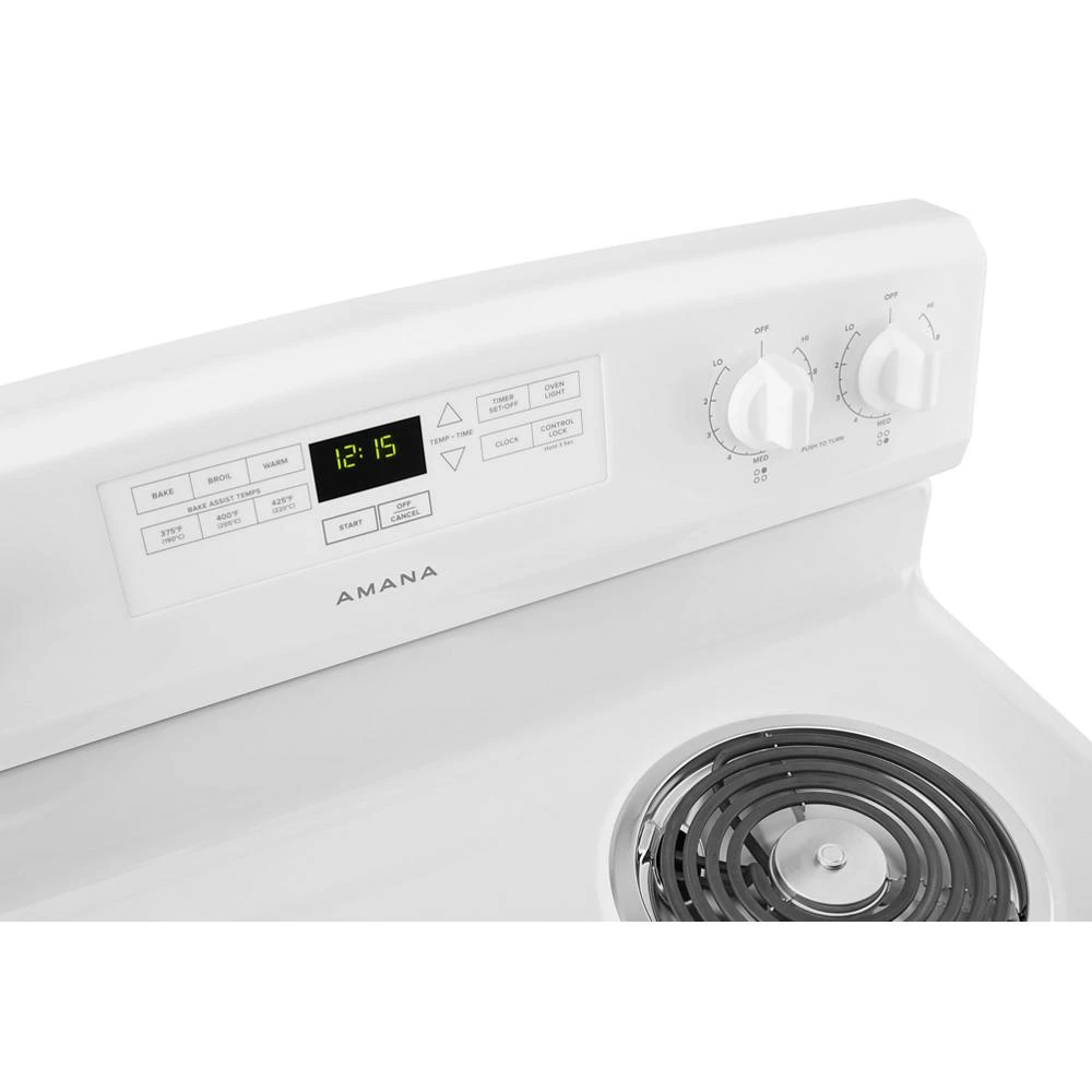 Amana® Electric Range with Bake Assist Temps ACR4303MFW