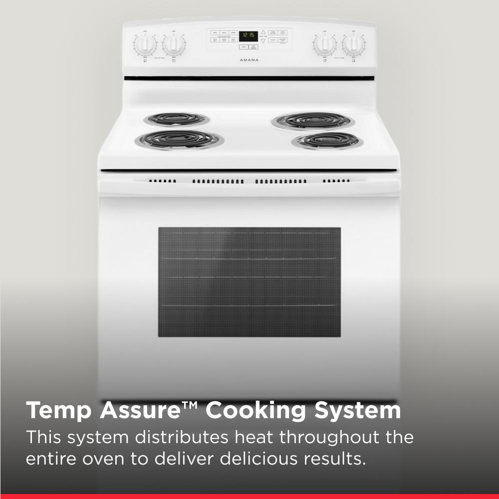 Amana® Electric Range with Bake Assist Temps ACR4303MFW