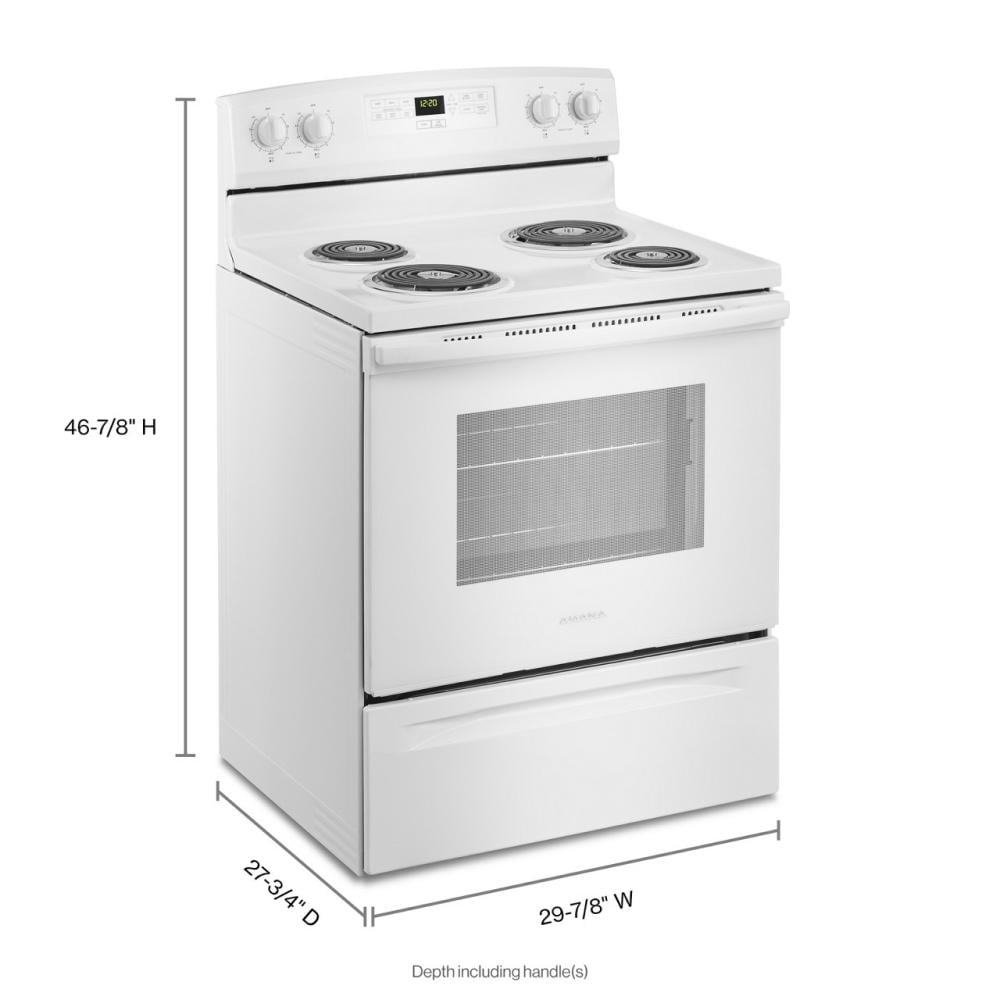 Amana® Electric Range with Bake Assist Temps ACR4303MFW