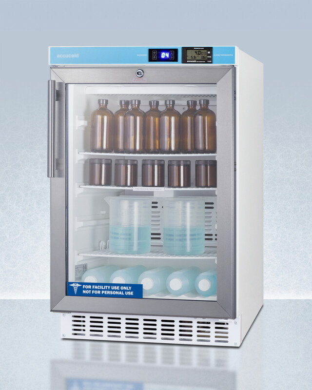 20" Wide Built-In Pharmacy All-Refrigerator, ADA Compliant ACR46GL