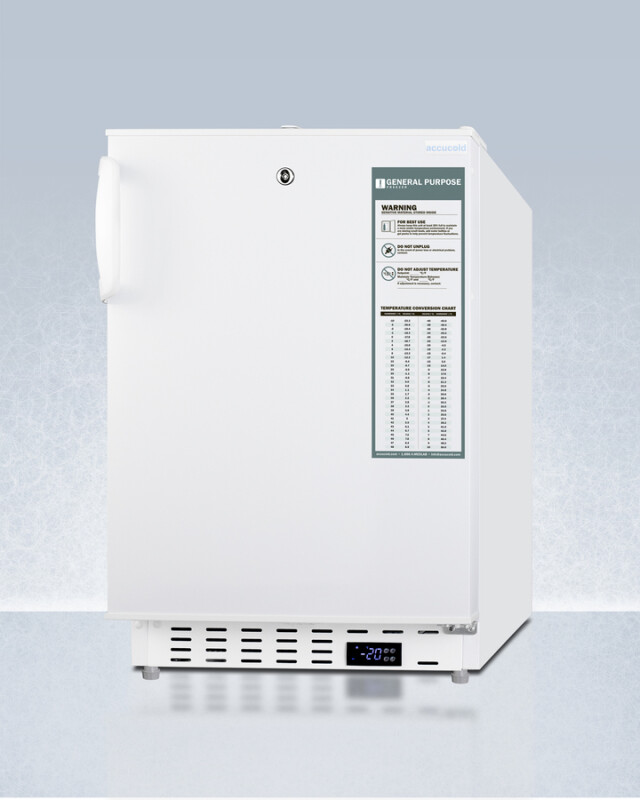 20" Wide Built-In Vaccine All-Freezer, ADA Compliant ADA305AF