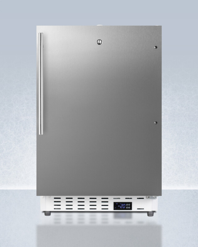 20" Wide Built-In Healthcare All-Freezer, ADA Compliant ADA305AFSSHVLHD
