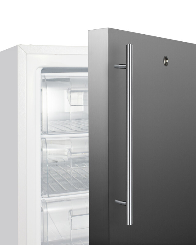 20" Wide Built-In Healthcare All-Freezer, ADA Compliant ADA305AFSSHVLHD