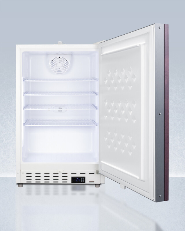 20" Wide Built-In Healthcare All-Refrigerator, ADA Compliant (Panel Not Included) ADA404REFIFLHD