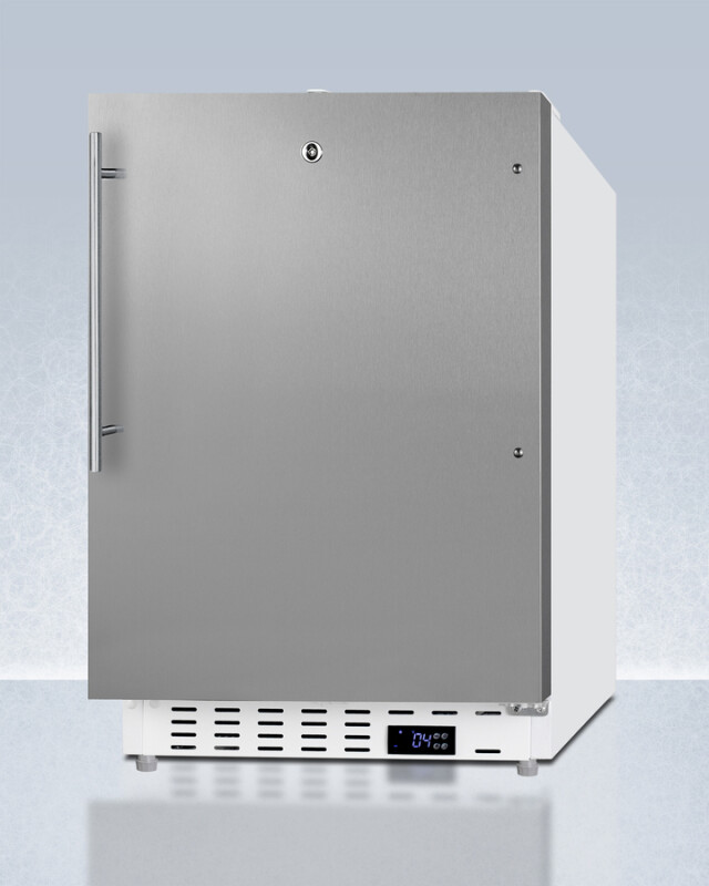 20" Wide Built-In Healthcare All-Refrigerator, ADA Compliant ADA404REFSSHV