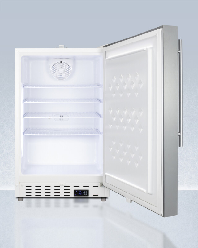 20" Wide Built-In Healthcare All-Refrigerator, ADA Compliant ADA404REFSSHV
