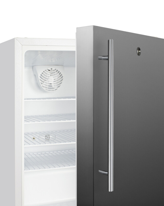 20" Wide Built-In Healthcare All-Refrigerator, ADA Compliant ADA404REFSSHV