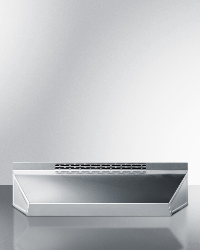 18" Under Cabinet Convertible Range Hood, ADA Compliant ADAH1618SS